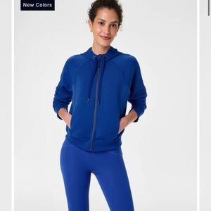 Spanx air essentials zip up hoodie